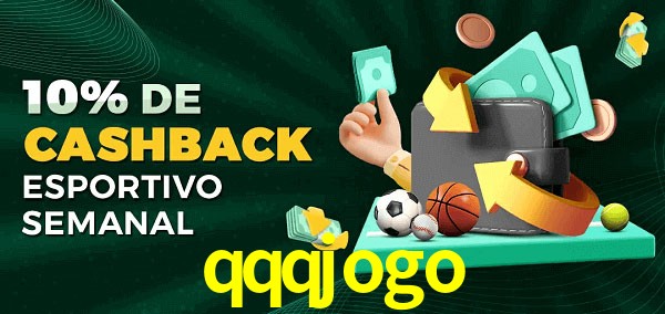 10% de bônus de cashback na qqqjogo